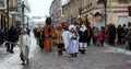 Three kings parades in Kaunas, Lithuania